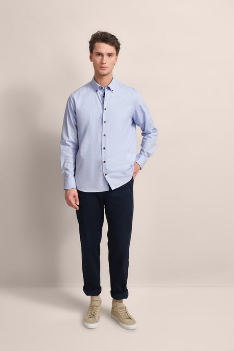 Bugatti Herren Hemd aus 100 % Baumwolle - Image 4