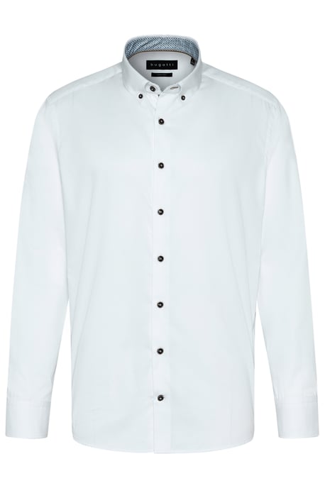 Bugatti Herren Langarmhemd mit Button-Down-Kragen - Image 3