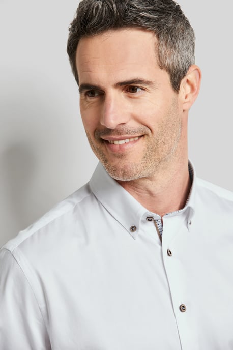 Bugatti Herren Langarmhemd mit Button-Down-Kragen - Image 4