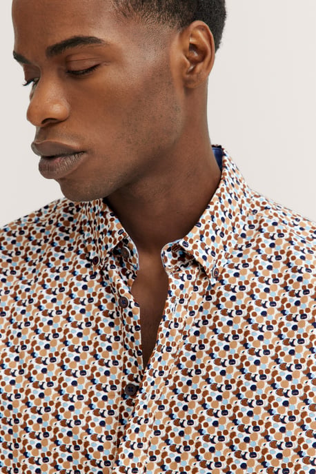 Bugatti Herren Hemd  mit Button-Down-Kragen - Image 4