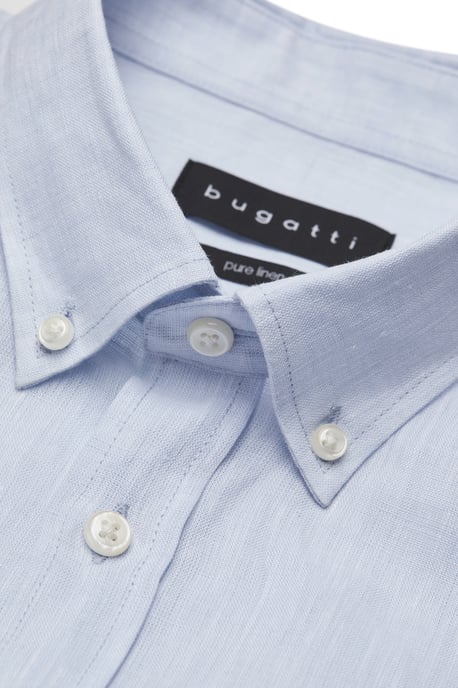 Bugatti Herren Hemd aus 100 % Leinen - Image 5