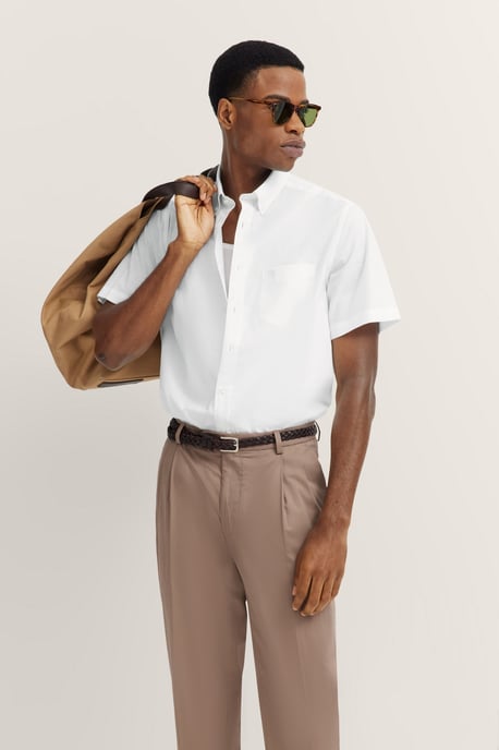Bugatti Herren Hemd mit Button-Down-Kragen - Image 1