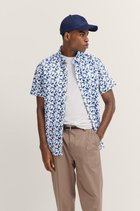 Bugatti Herren Hemd aus Satin-Twill - Image 1
