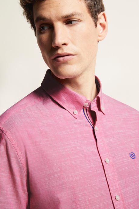 Bugatti Herren Kurzarmhemd mit Button-Down-Kragen - Image 4