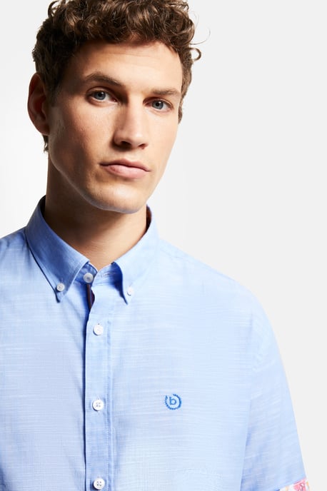 Bugatti Herren Kurzarmhemd mit Button-Down-Kragen - Image 4
