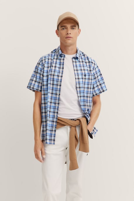 Bugatti Herren Hemd mit Karo-Muster - Image 1