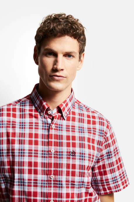 Bugatti Herren Freizeithemd mit Button-Down-Kragen - Image 4