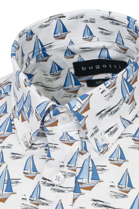 Bugatti Herren Hemd mit Button-Down-Kragen - Image 5