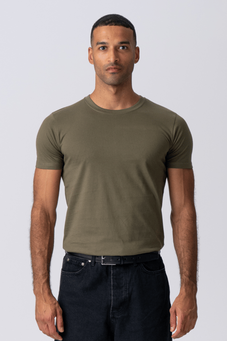 Muscle T-shirt - Armeegrün - Image 1