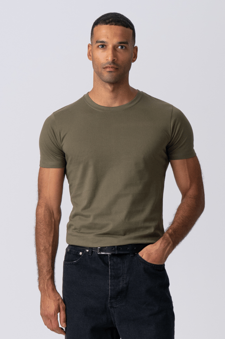 Muscle T-shirt - Armeegrün - Image 3