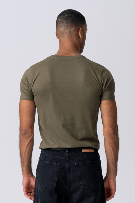 Muscle T-shirt - Armeegrün - Image 4