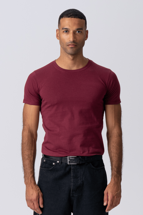 Muscle T-shirt - Burgunderrot - Image 1