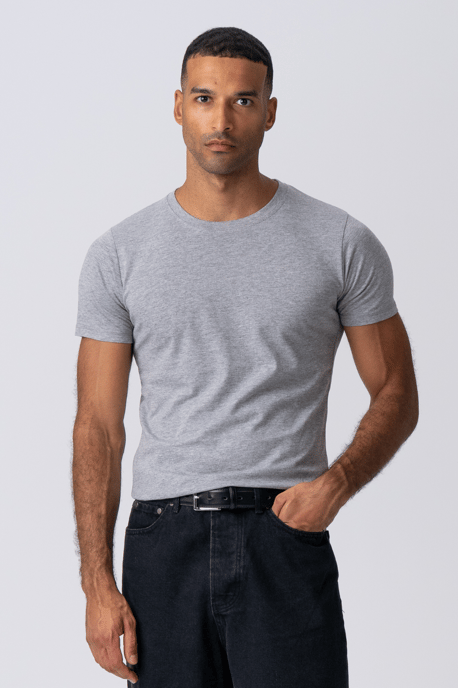 Muscle T-shirt - Hellgrau - Image 3