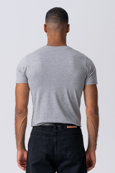 Muscle T-shirt - Hellgrau - Image 4