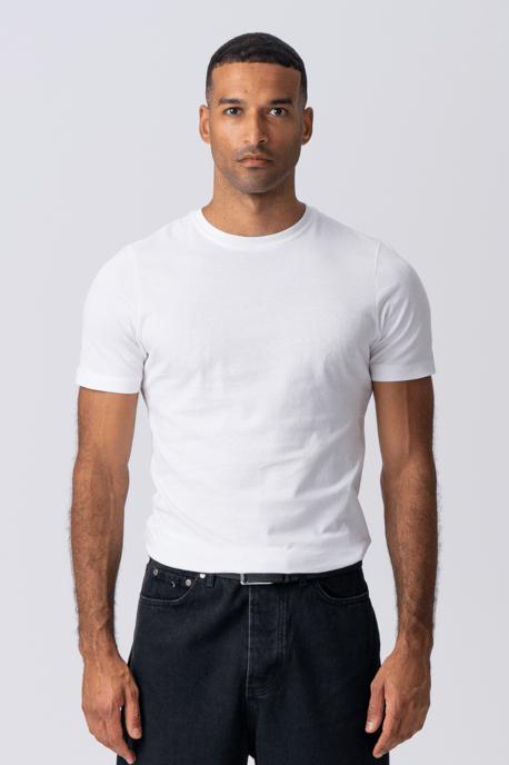 Muskel-T-Shirt - Weiß - Image 1