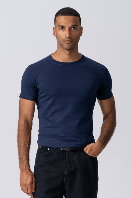 Muscle-T-Shirt - Marineblau - Image 3