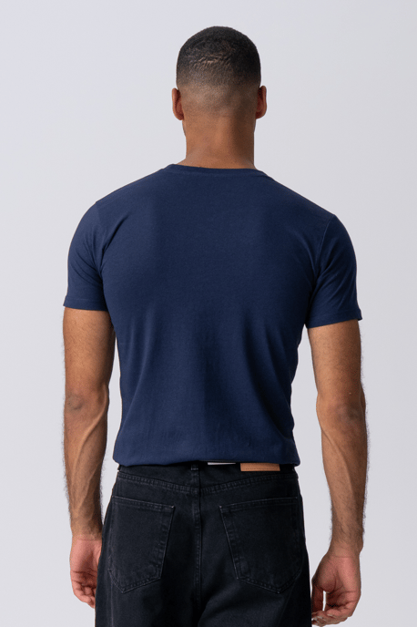 Muscle-T-Shirt - Marineblau - Image 4