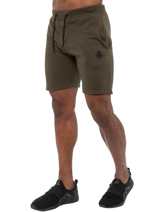 Enzo | Herren Slim Fit T-Shirt & Fleece-Shorts Set - Image 3