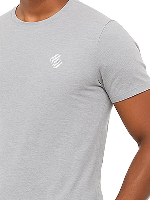 Enzo | Herren Slim Fit T-Shirt & Fleece-Shorts Set - Image 2