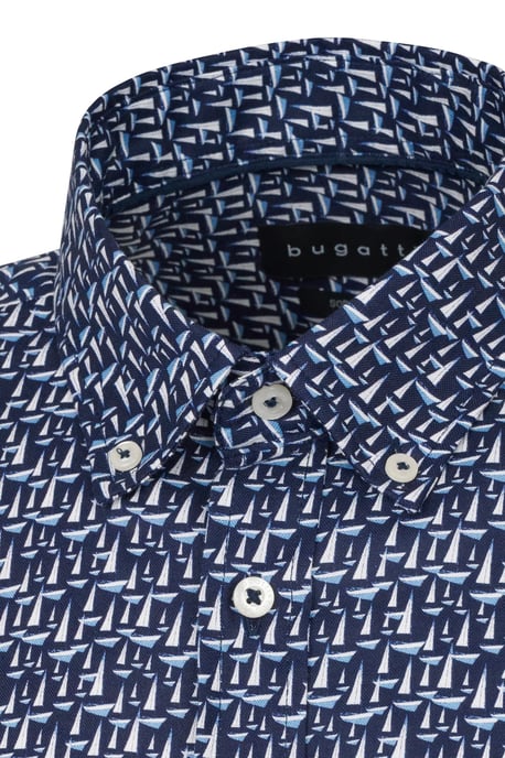 Bugatti Herren Hemd mit Button-Down-Kragen - Image 5