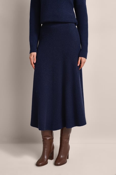 Bugatti Damen Strickrock aus einer Kaschmir-Wollmischung - Image 1
