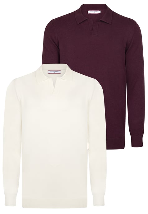 Pullover Pullover Mit Polo-Kragen 2Er-Pack - Image 1