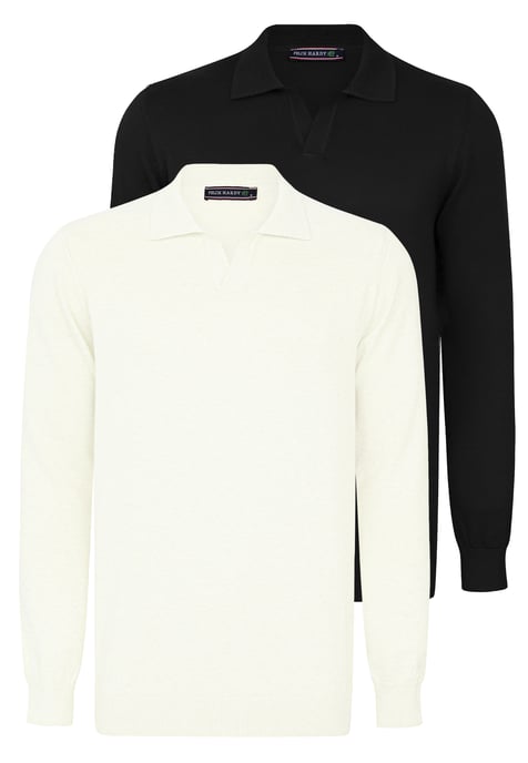 Pullover Pullover Mit Polo-Kragen 2Er-Pack - Image 1