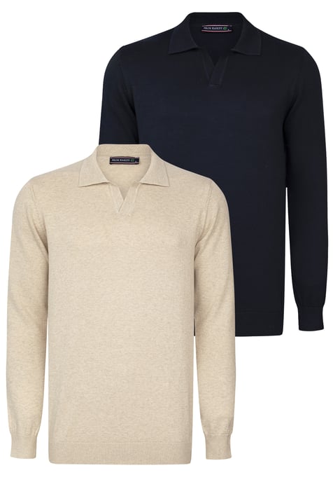 Pullover Pullover Mit Polo-Kragen 2Er-Pack - Image 1