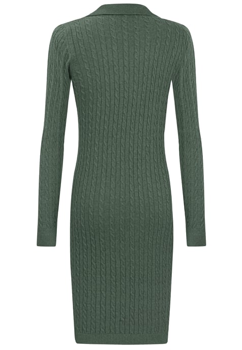 Kleid Langärmeliges Kabelstrickkleid - Image 3