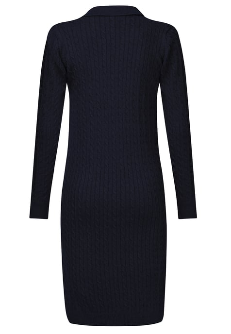 Kleid Langärmeliges Kabelstrickkleid - Image 3
