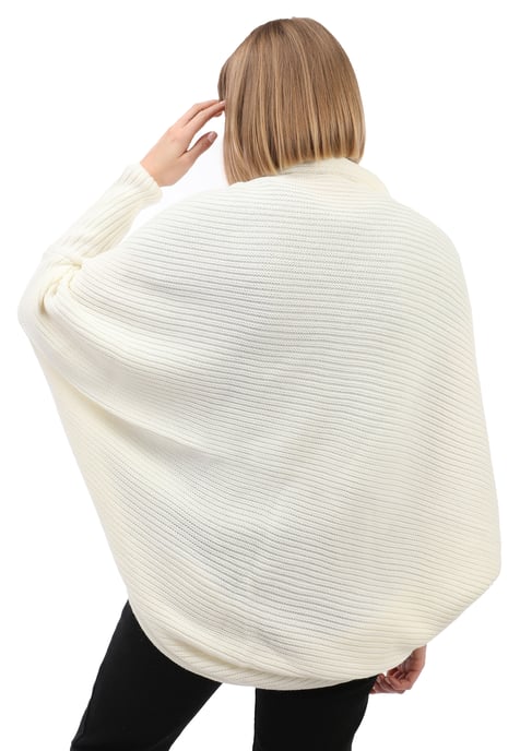 Strickjacke Langärmelige Strickjacke Aus Wollmischung Mit Fledermausärmeln - Image 4