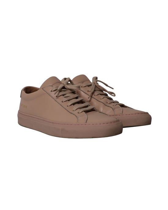 Common Projects Original Achilles Sneaker aus Leder - Rosa - Image 3