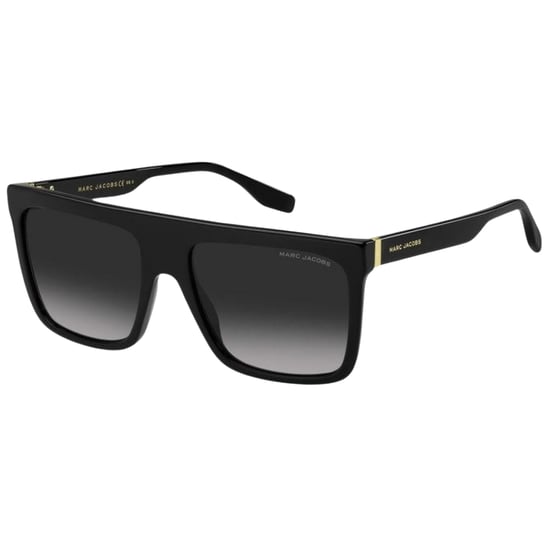 Marc Jacobs – Sonnenbrille mit schwarzem Rahmen und dunkelgrauen Gläsern - Image 2