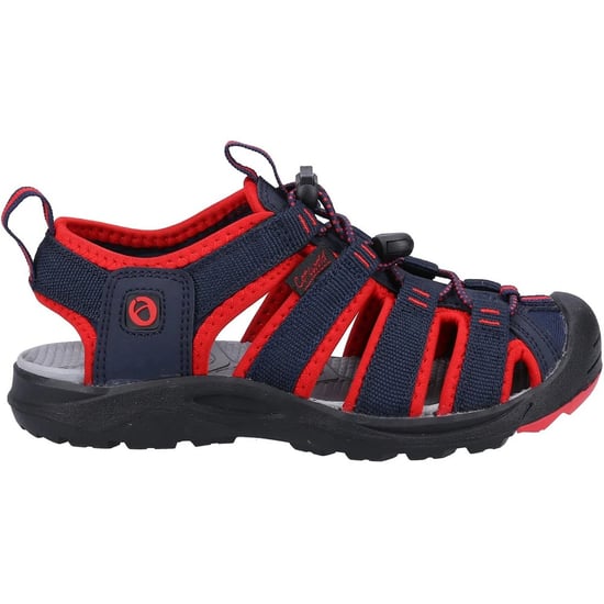 Cotswold - Kinder Sandalen "Marshfield" (Rot/Blau) - Image 1