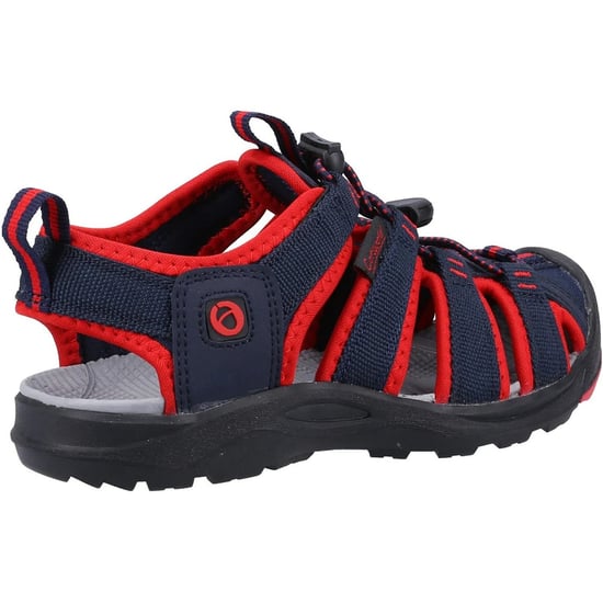 Cotswold - Kinder Sandalen "Marshfield" (Rot/Blau) - Image 4