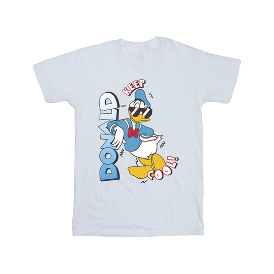 Disney - "Donald Duck Cool" T-Shirt für Jungen (Weiß) - Image 1