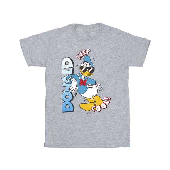 Disney - "Donald Duck Cool" T-Shirt für Jungen (Grau) - Image 1