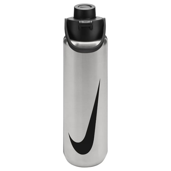 Nike - "Recharge" Wasserflasche, 680ml (Stahl) - Image 1