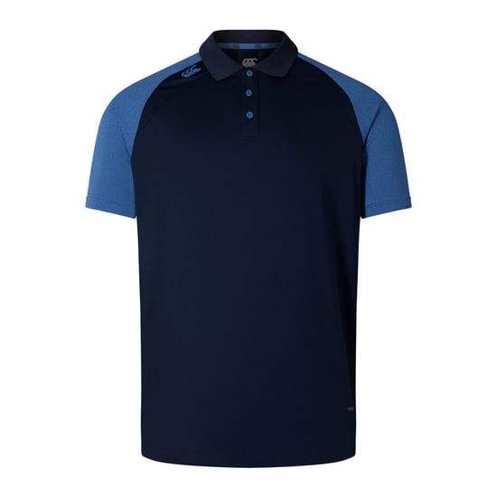 Canterbury - "Elite" Poloshirt für Herren (Marine/wahres Marienblau meliert) - Image 1