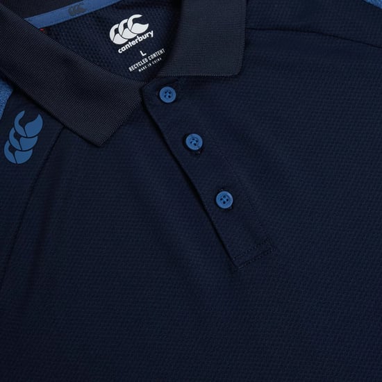 Canterbury - "Elite" Poloshirt für Herren (Marine/wahres Marienblau meliert) - Image 3