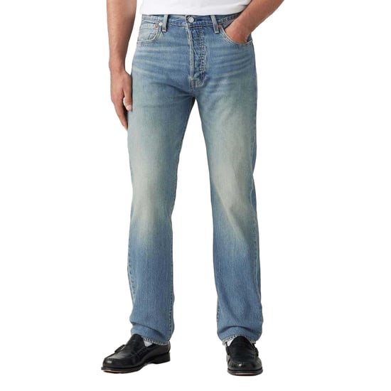 Levis - "501 Original" Jeans für Herren (Blau) - Image 1