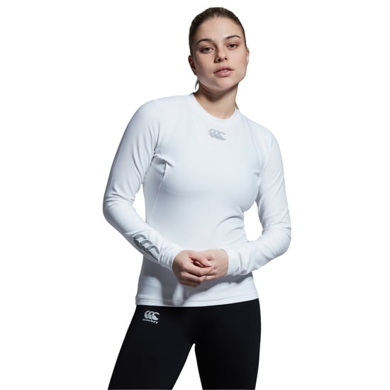Canterbury - Base Layer Oberteil für Damen Thermoreg Langärmlig (Weiß) - Image 3