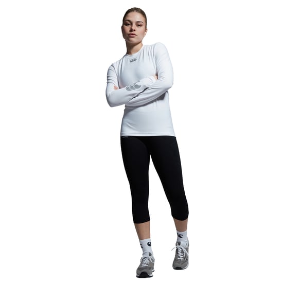 Canterbury - Base Layer Oberteil für Damen Thermoreg Langärmlig (Weiß) - Image 5
