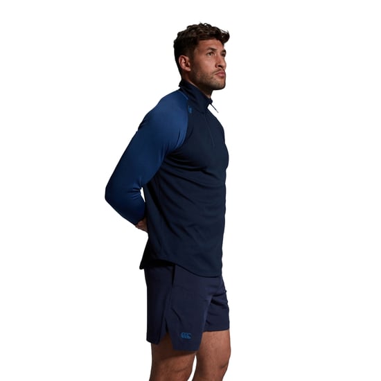 Canterbury - "Elite" Base Layer Oberteil für Herren (Marine/wahres Marienblau) - Image 4