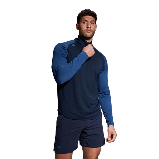 Canterbury - "Elite" Base Layer Oberteil für Herren (Marine/wahres Marienblau) - Image 5