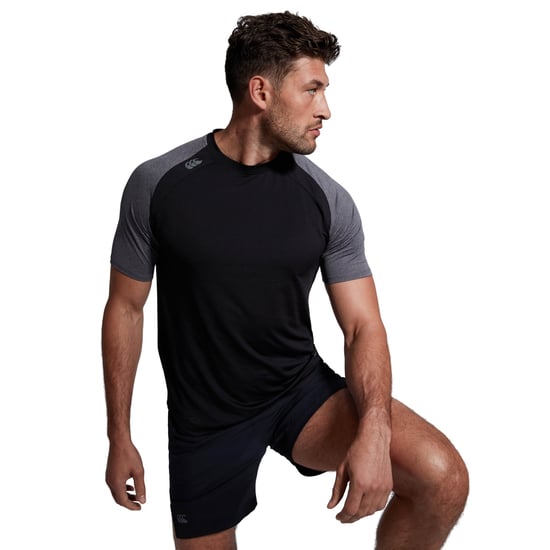 Canterbury - "Elite" T-Shirt für Herren - Training (Schwarz/Magnolie meliert) - Image 4