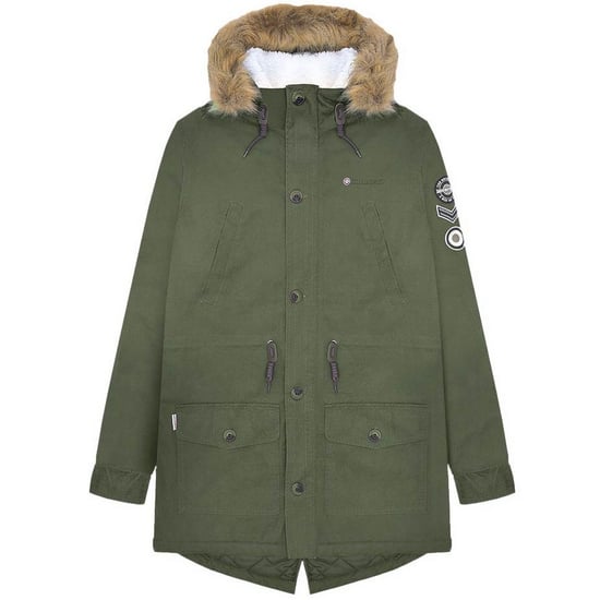 Lambretta - Parka für Herren, Sherpa-Futter (Khakigrün) - Image 1