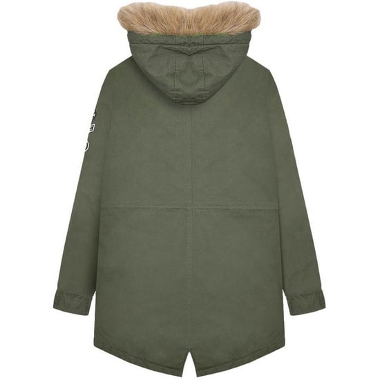 Lambretta - Parka für Herren, Sherpa-Futter (Khakigrün) - Image 2