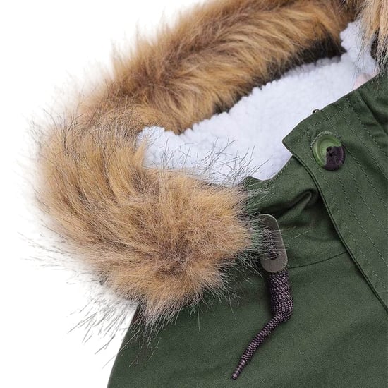 Lambretta - Parka für Herren, Sherpa-Futter (Khakigrün) - Image 3