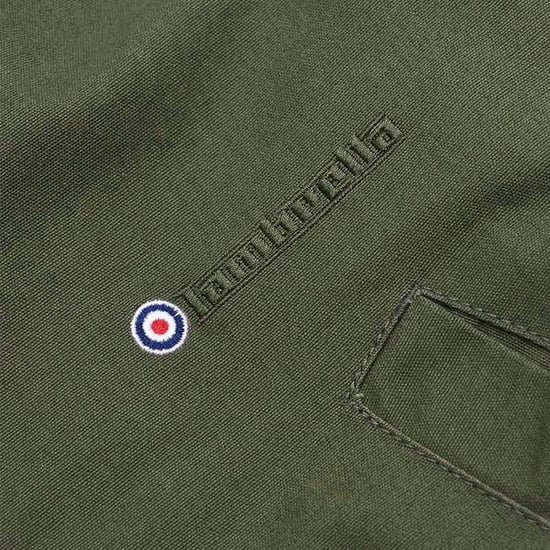 Lambretta - Parka für Herren, Sherpa-Futter (Khakigrün) - Image 4